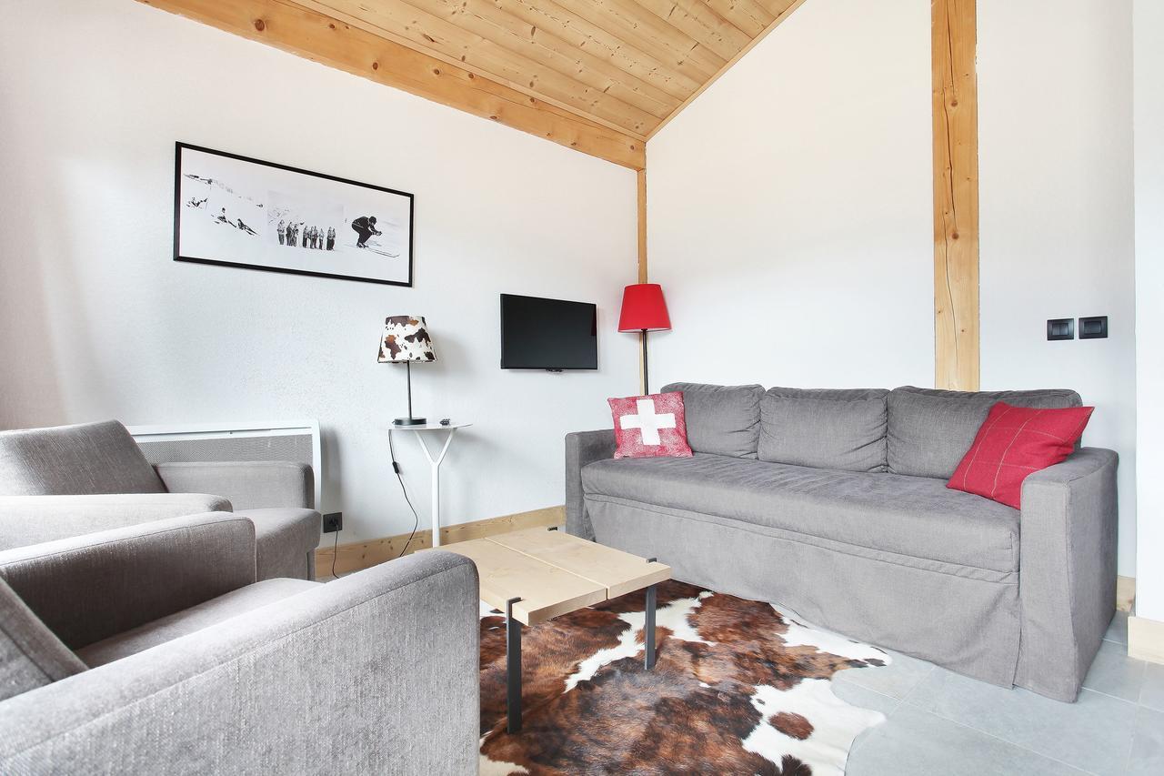 Résidence Prestige Odalys Les Fermes de Châtel Esterno foto